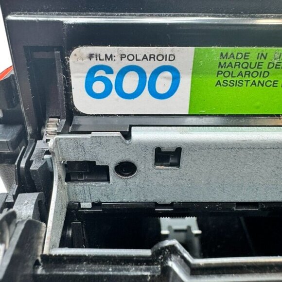 Polaroid OneStep Flash 600 Instant Camera UNTESTED, Classic 80s Model - Picture 8 of 13